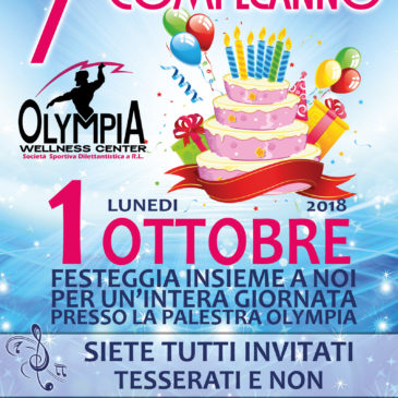 7° COMPLEANNO OLYMPIA