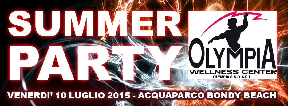 SUMMER PARTY OLYMPIA 10/07/2015