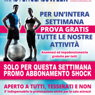 MASTERCLASSWEEK OLYMPIA SETTEMBRE 2018